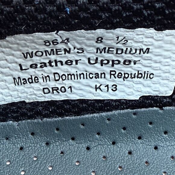 Orthofeet Shoes Womens Size 8.5 Medium Black Leather Upper Mary Jane Comfort - Picture 12 of 13